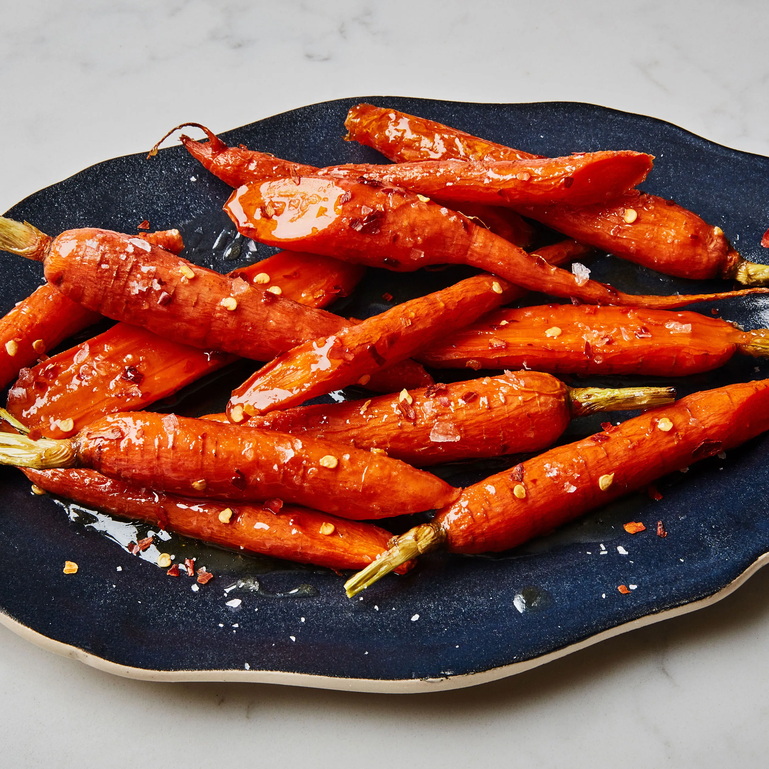 2. Carrots Glazed with Maple and Smoked Seasoning