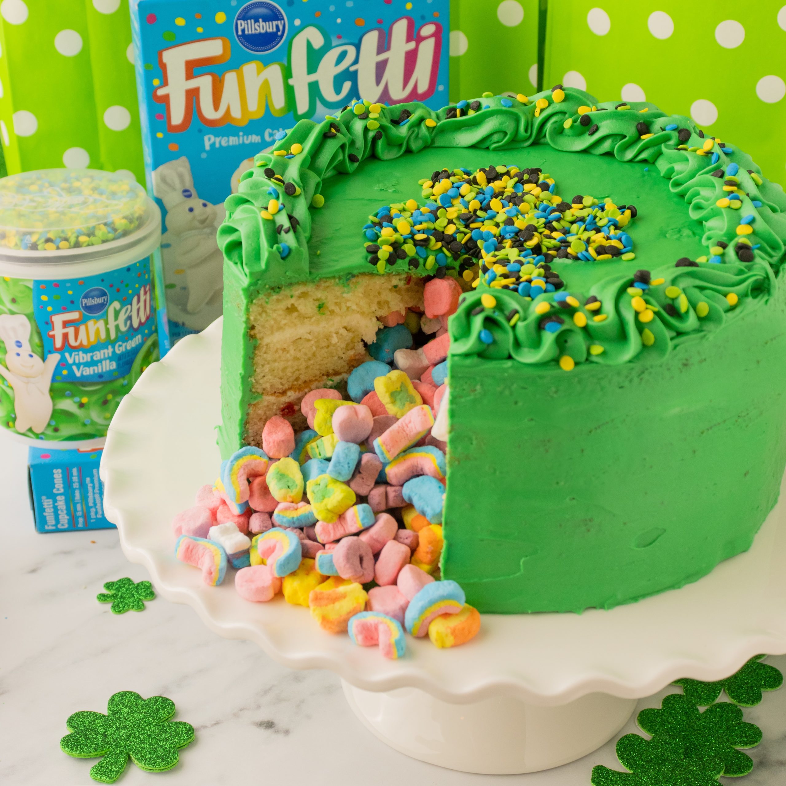 Vibrant Cereal Cake