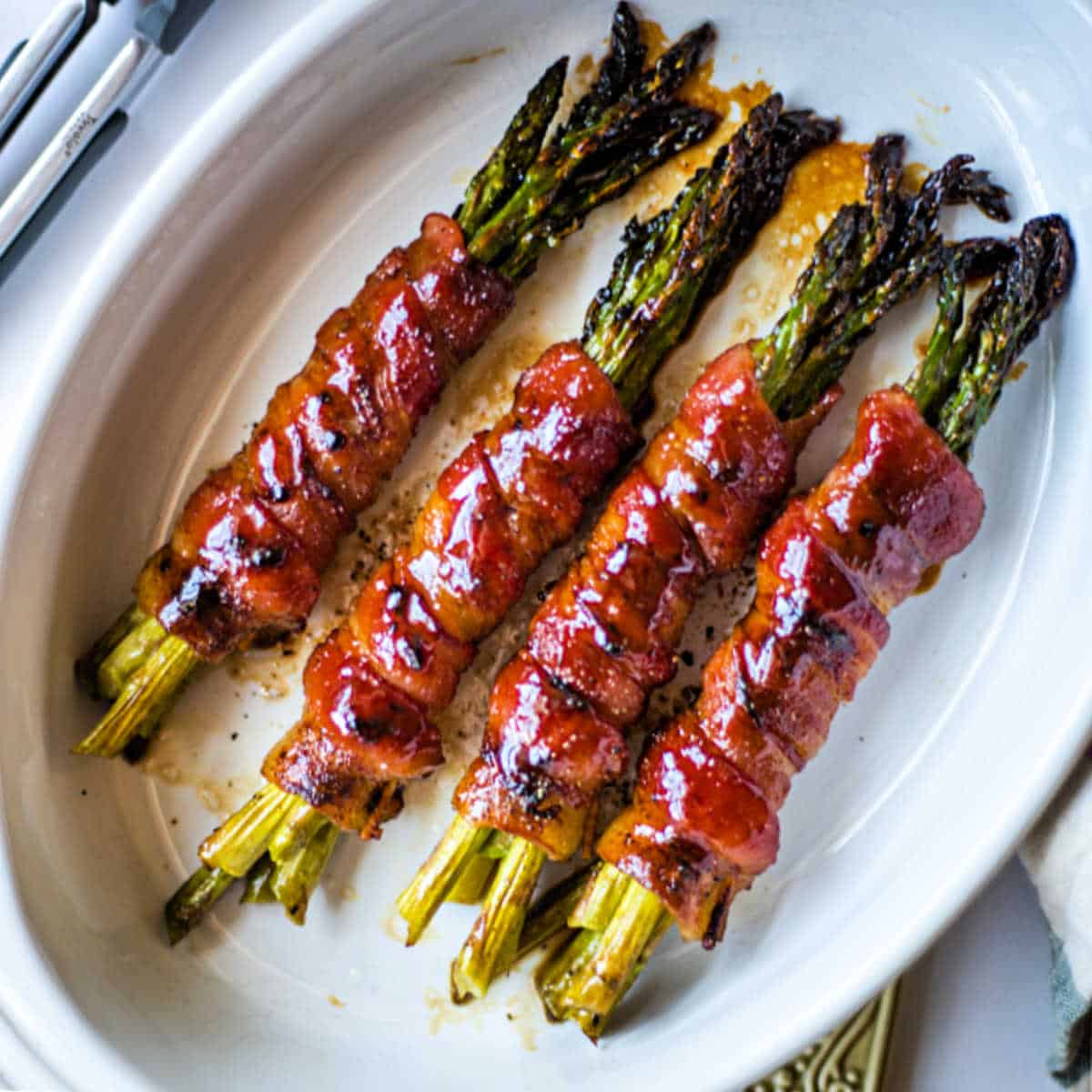 Asparagus Wrapped in Bacon
