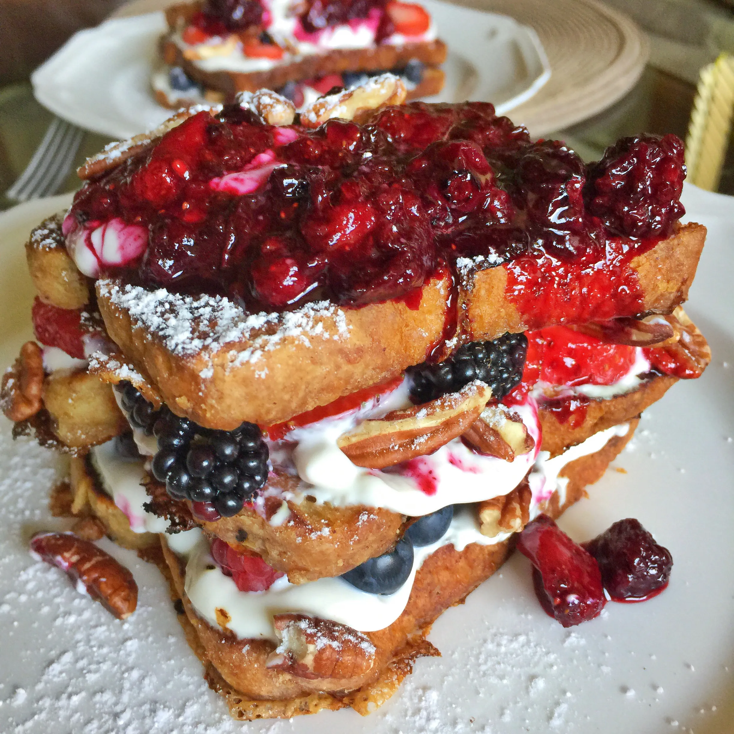 Colorful French Toast