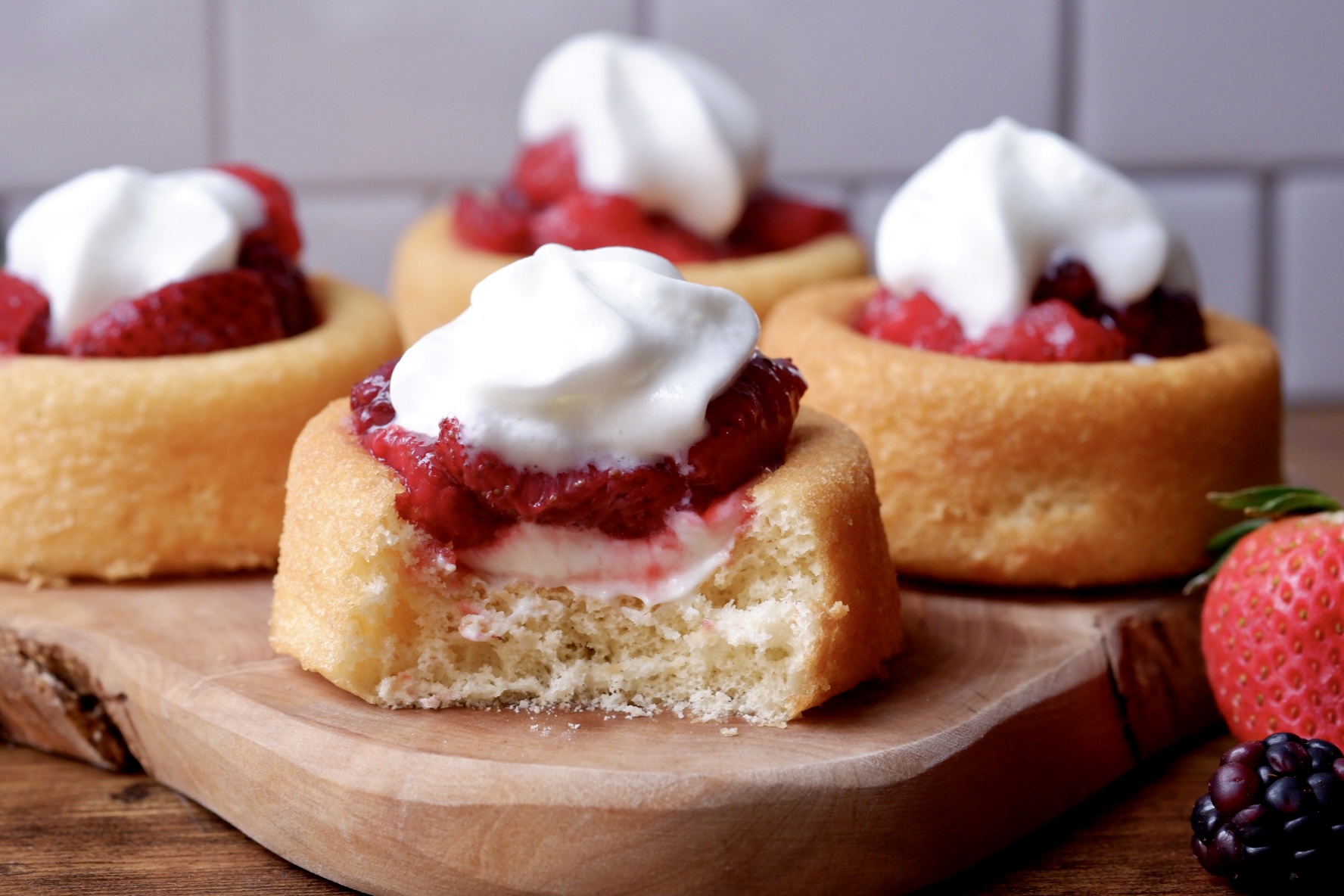 Creamy and Berry-Filled Indulgences