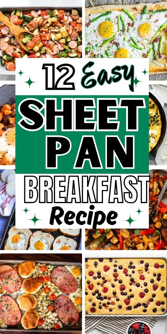 12 Easy Sheet Pan Breakfast Recipes