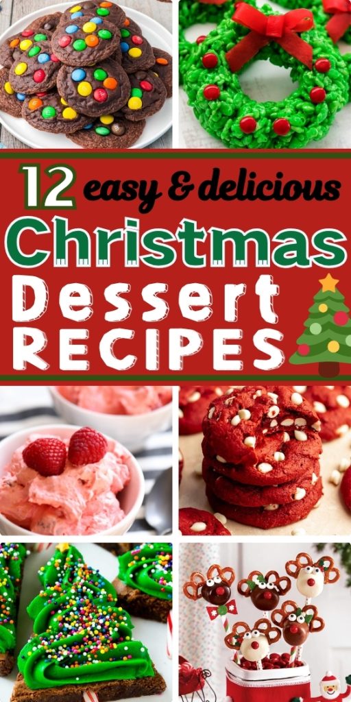 Easy Christmas Dessert Recipes